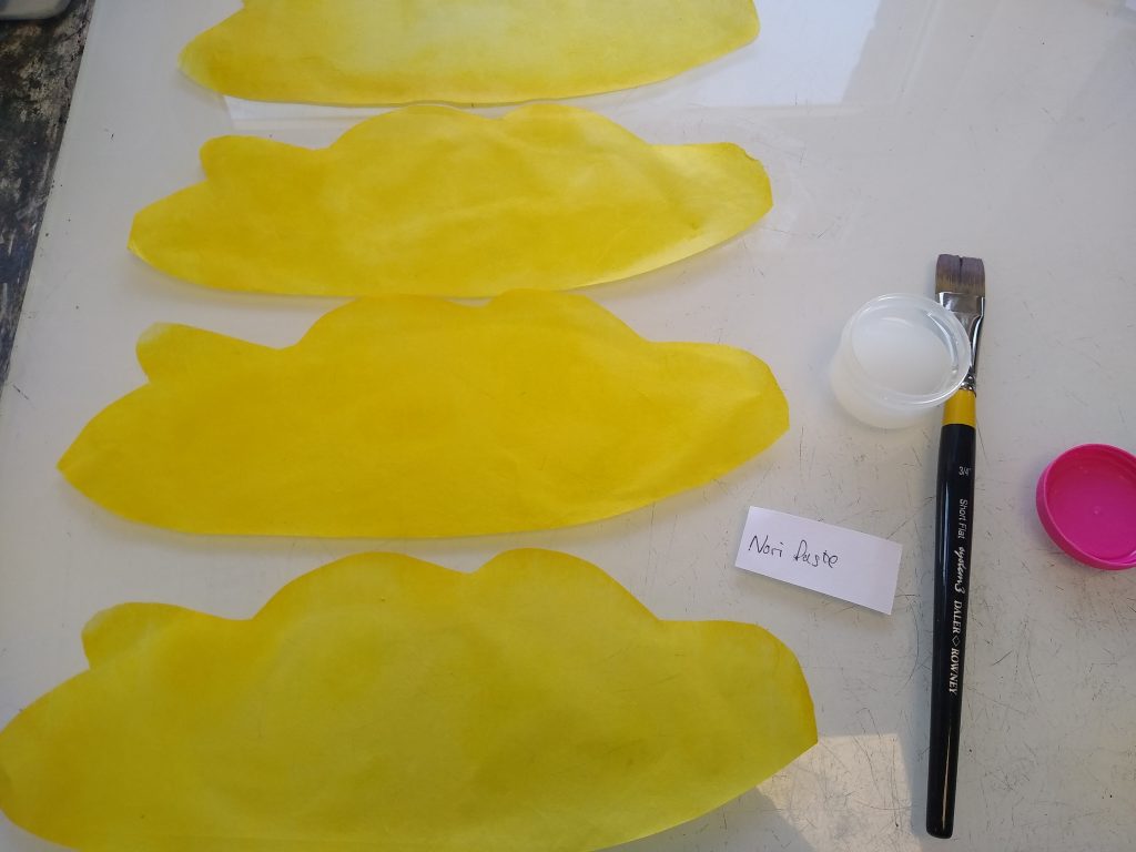 Japanese paper for chine colle, 