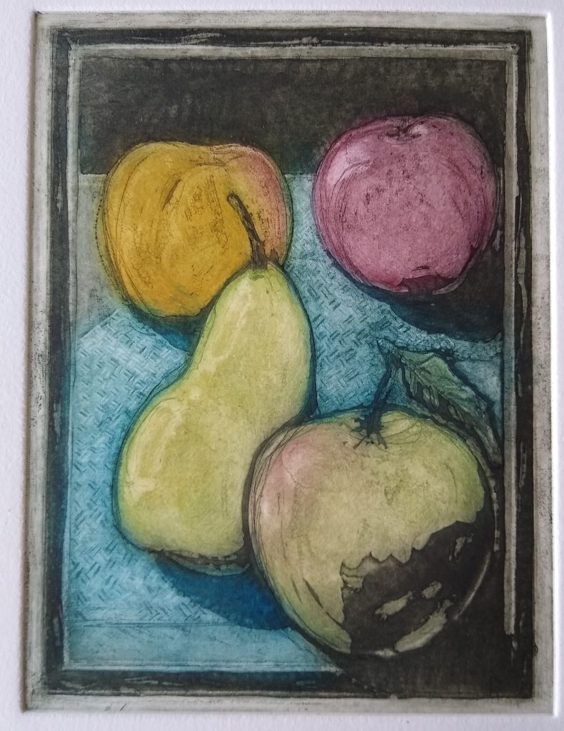 The print is pulled and assessed.